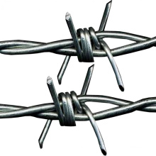 Made in China 200m Length Double Stranded Wire High Tensile Galvanised Steel Barbed Wire